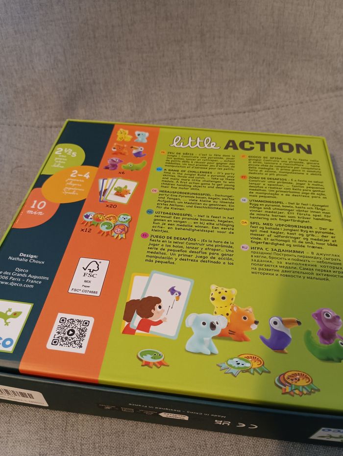 Jeu éducatif Little action de Djeco neuf encore scellé - photo numéro 3