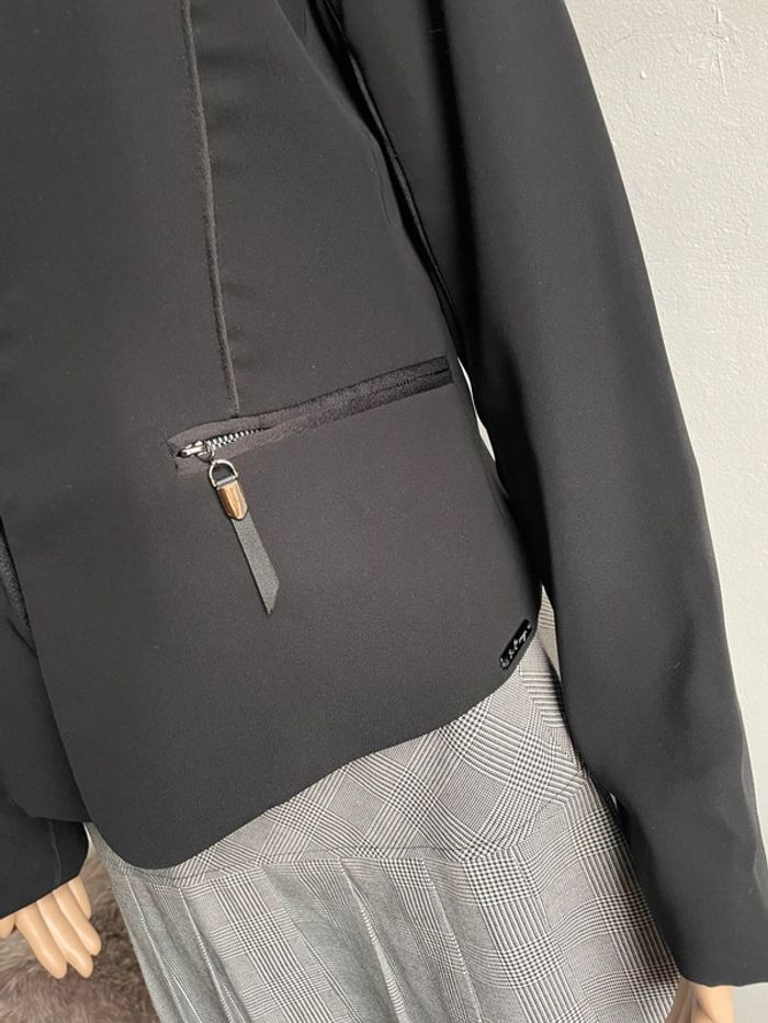 Blazer Noir Chic Jus d'Orange Paris - T3/M - photo numéro 3
