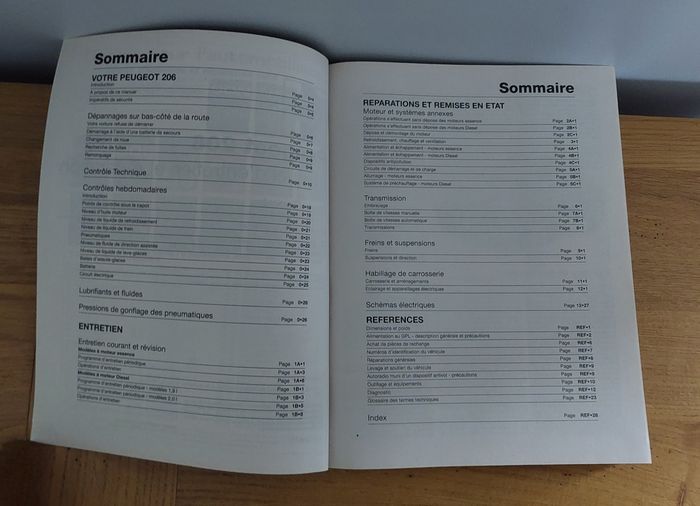 Peugeot 206 Manuel d'entretien et réparation auto - photo numéro 3