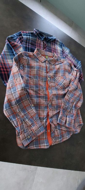 Lot de 2 chemises manches longues