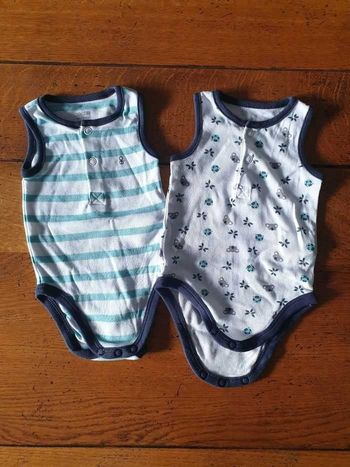 Lot Bodies été sans manches