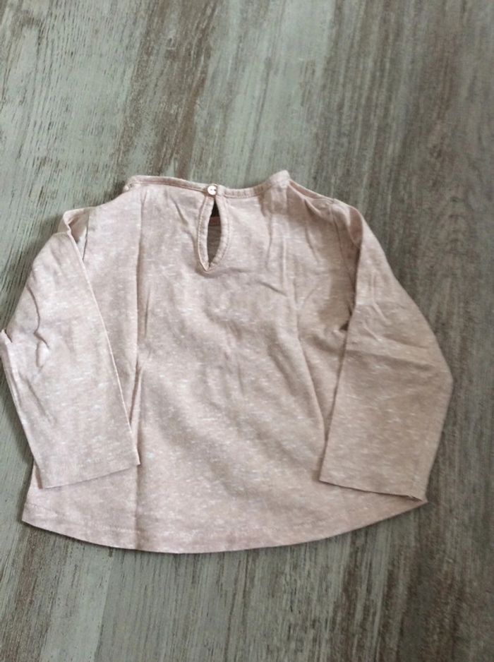 T-shirt manches longues Zara - photo numéro 4