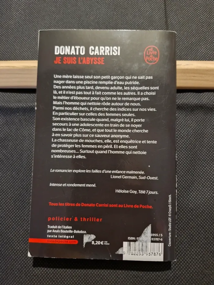 Je suis l'Abysse - Donato Carrisi - photo numéro 5