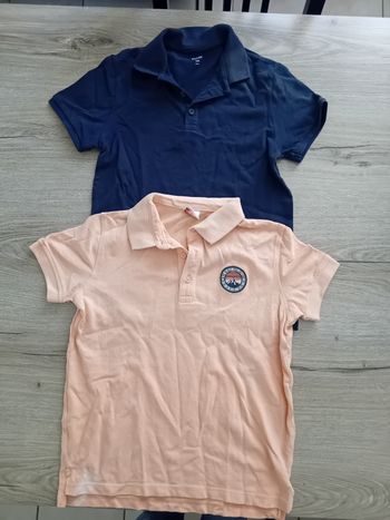 Lot 2 polos 8 - 10 ans