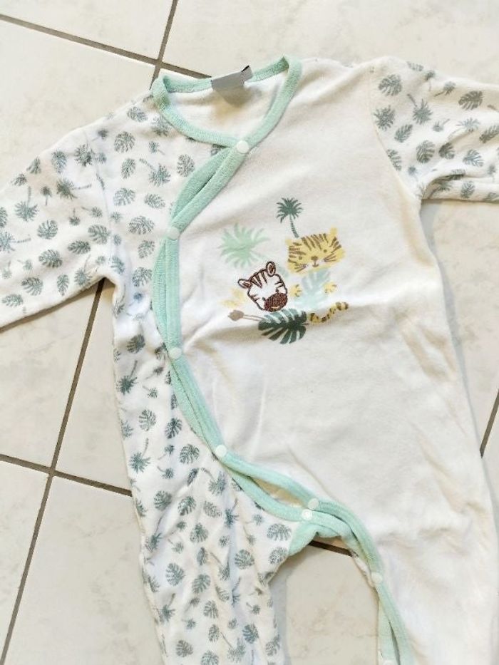 Pyjama grenouillère barboteuse 12 mois