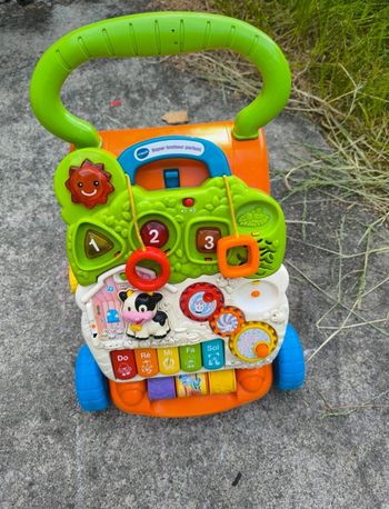 🧸 Trotteur éducatif VTech – Apprentissage et amusement garantis ! 🚼