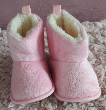 Petites bottes toute douce - Taille 6/12 mois