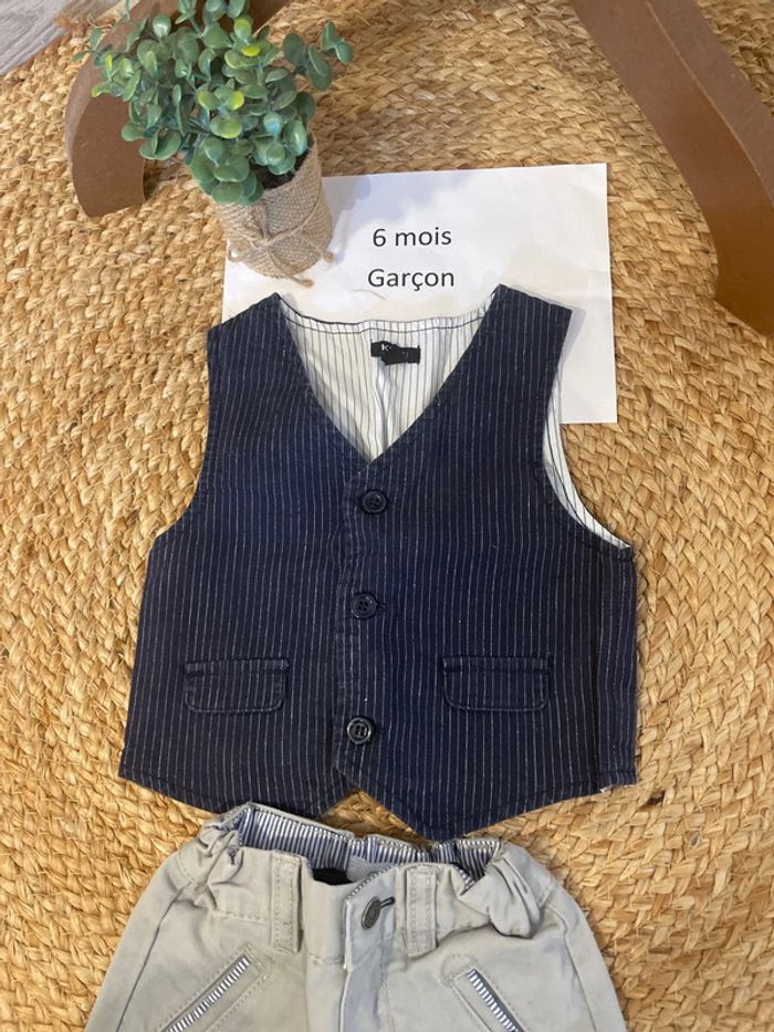 Ensemble garçon 6 mois - photo numéro 2