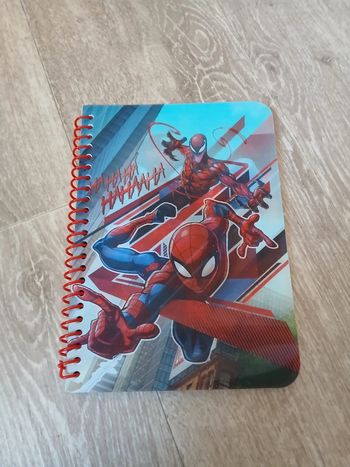 Carnet d'écriture Spiderman