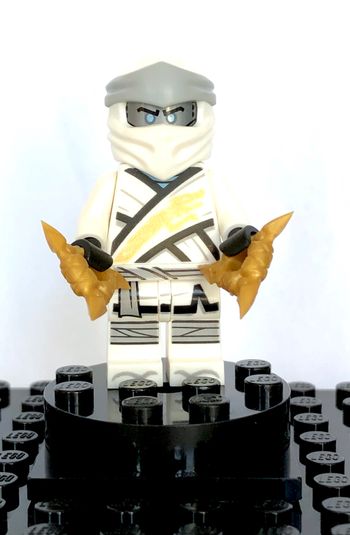 LEGO Ninjago Legacy - Zane, flat silver head