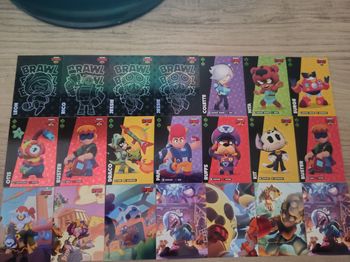 Lot de cartes Brawl stars panini