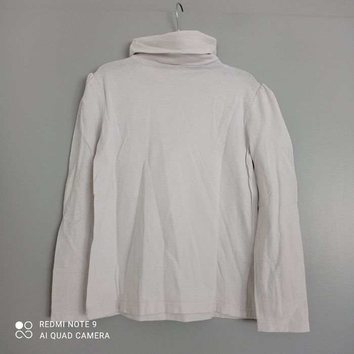 Col roulé blanc 6ans - photo numéro 4