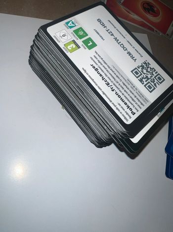 Lot de 100 cartes code Pokémon