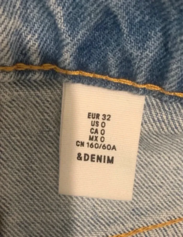 Jupe denim taille 32🍭🍭 - photo numéro 2