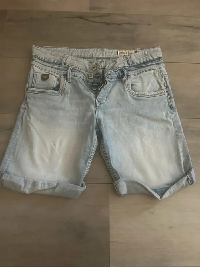Short en jeans kaporal taille 32