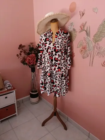 Superbe robe midi Léo