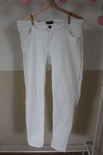 Jean slim blanc