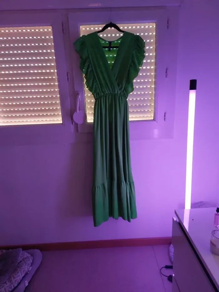Magnifique robe verte