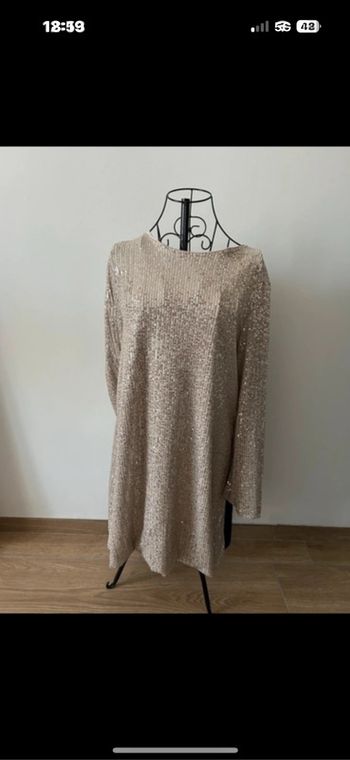 Robe paillettes