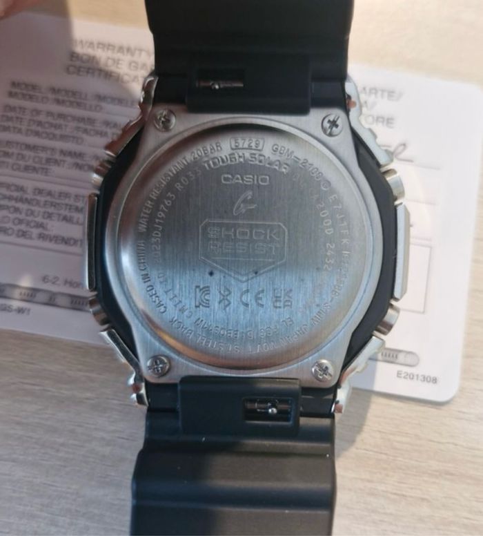 gshock en métal - photo numéro 2