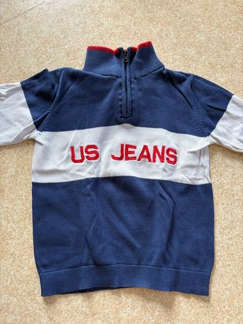 Manche longue à col