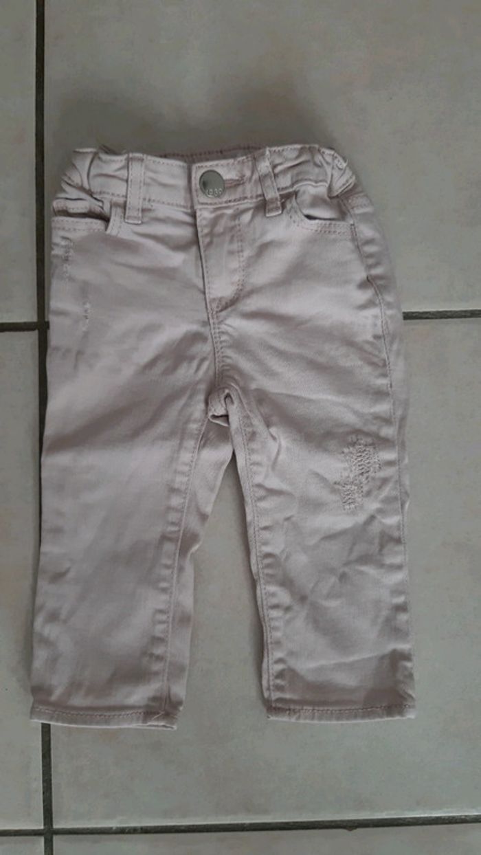 Jeans fille réglable