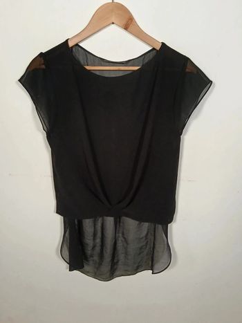 C12 blouse noir Zara S