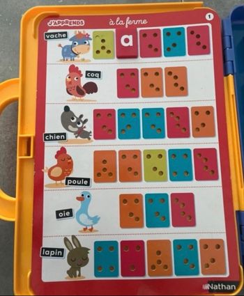 Jeu éducatif « J’apprends à lire » - très bon état 