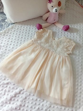 Robe cérémonie 6mois 🌼🤍