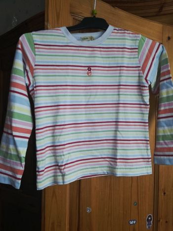 T-shirt manches longues fille.