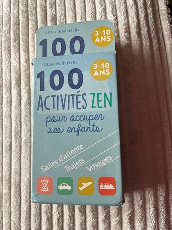 100 activités zen pour occuper ses enfants