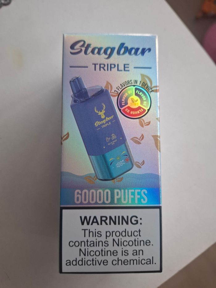 Vape 60 000 triple goût