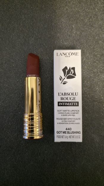 Lancome Intimatte Absolu Rouge à lèvres 440 Got me Blushing