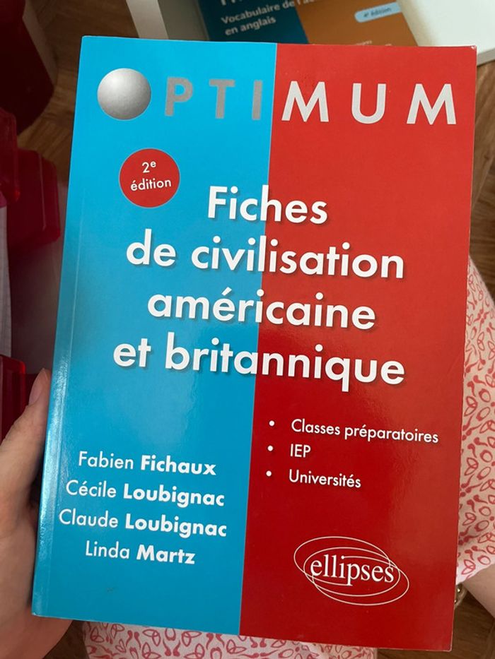 Optimum civilisation américaine et britannique