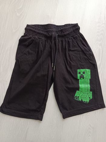 Short en coton Minecraft