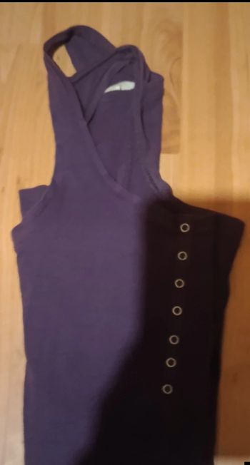 😎 Débardeur violet H&M – Taille S, idéal casual ou customisation 💜