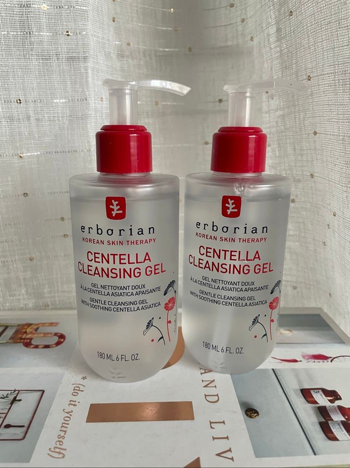 Erborian lot 2 gels nettoyants