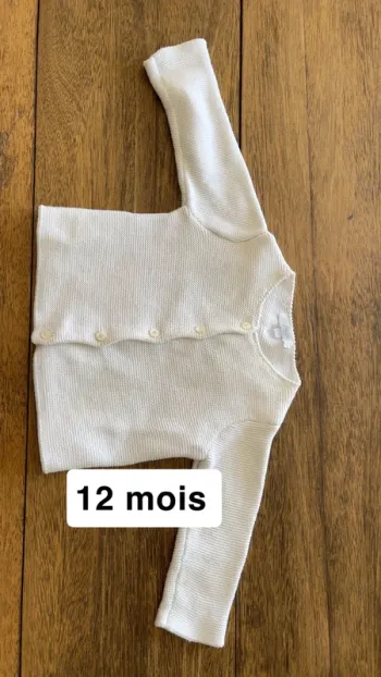 Gilet Jacadi 12 mois