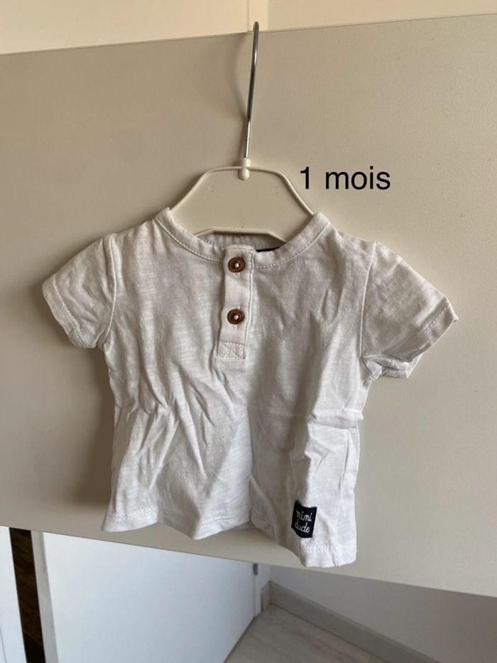 Tee shirt 1 mois
