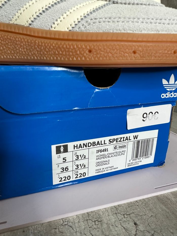 Adidas Handball Spezial Silver Gum - photo numéro 2