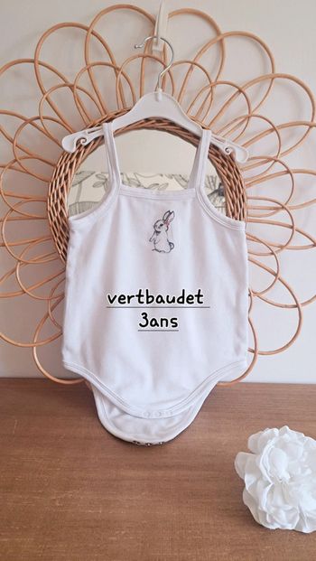 bodie bretelles vertbaudet 3ans 👧
