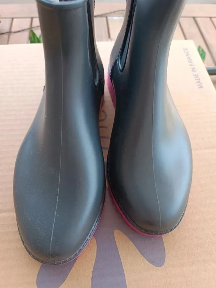 Bottines de pluie méduse pointure 30 - photo numéro 4