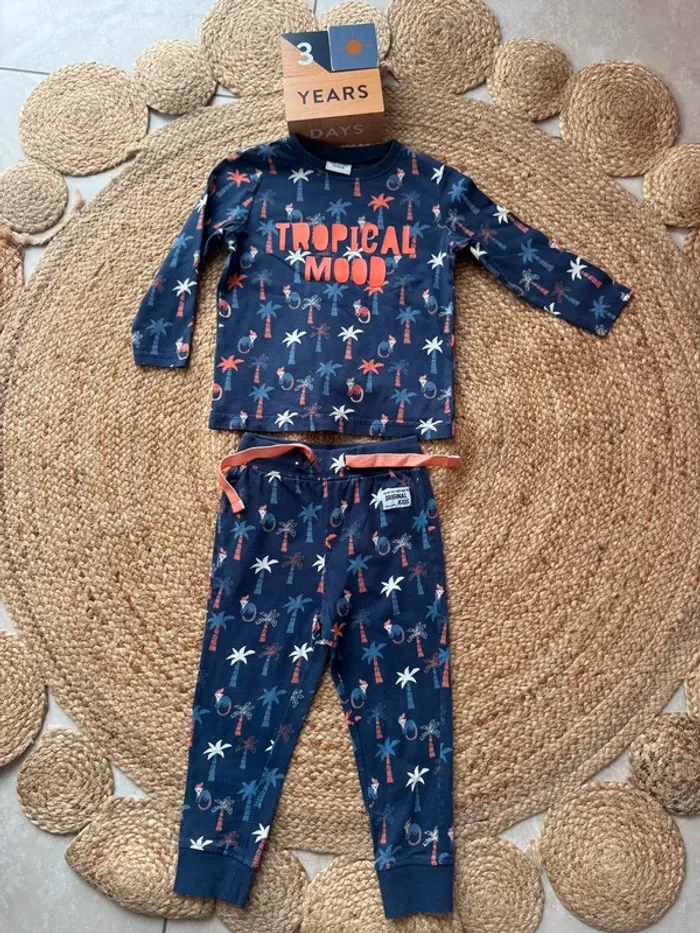 Pyjama garçon coton 3 ans - photo numéro 5