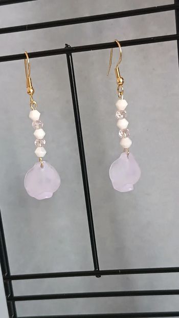 Jolie paire de boucles pendantes