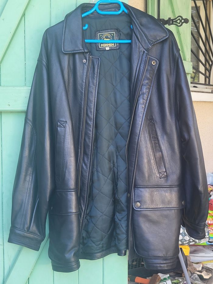 Manteaux en cuir homme - photo numéro 4