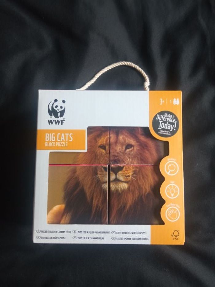 Blocs puzzles animaux WWF
