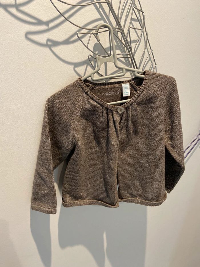 Lot 2 gilet obaibi 12 et 18 mois parfait état idéal tenue de fête - photo numéro 3