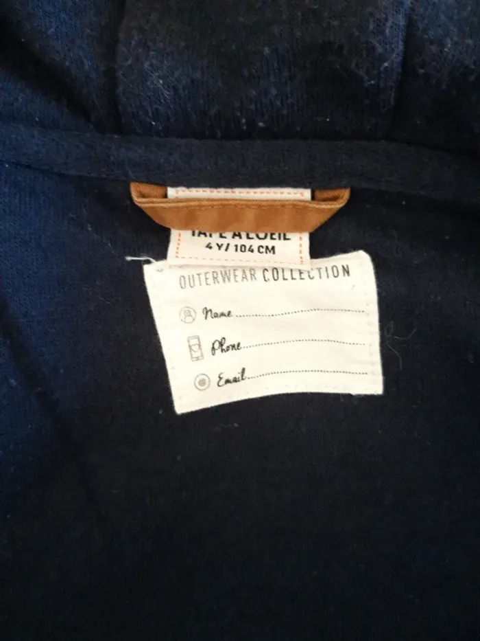 Manteau garçon tao - photo numéro 4