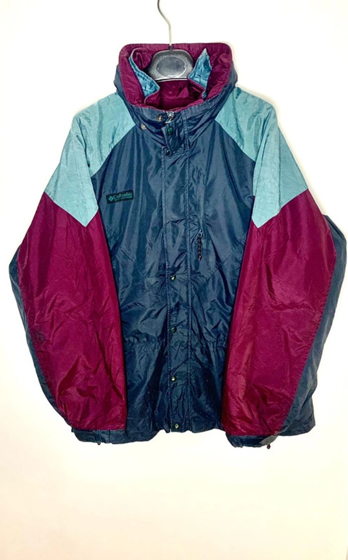 C’est / blouson Kway coupe vent imperméable Columbia vintage année 80-90 - photo numéro 3