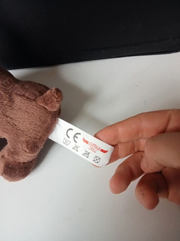 Peluche buffalo grill - photo numéro 3